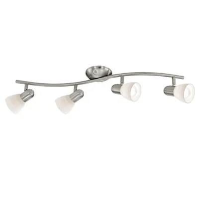 Produktbild von EGLO 88474, Strahler Oberflächenbeleuchtung, E14, 4 Glühbirne(n), 220-240 V, Nickel