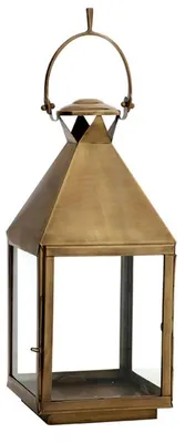 Produktbild von Casa Padrino Laterne mit Griff 24 x 24 x H. 70 cm - Hotel Restaurant Dekoration