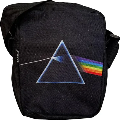 Image de Pink Floyd - "The Dark Side Of The Moon" Sac à bandoulière RO14470 (Taille unique) (Noir/Multicolore)