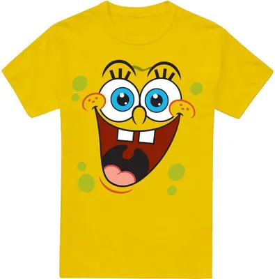 Produktbild von SpongeBob SquarePants - "Surprise" T-Shirt für Herren TV6583 (S) (Gelb)