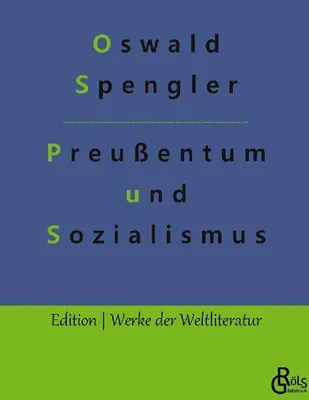 Produktbild von Preußentum und Sozialismus