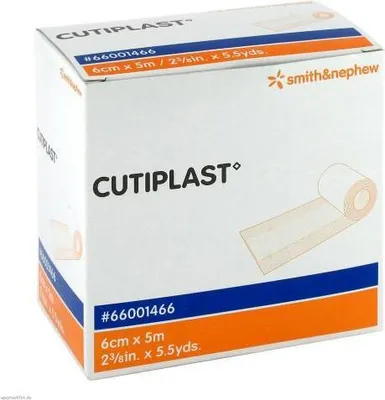 Produktbild von Cutiplast 6 cmx5 m Wundverband im Spender 1 P