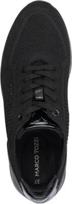 Produktbild von MARCO TOZZI Damen Sneaker Sock Slip-on Schlupfschuh gestrickt mit Stretch 2-23737-44, Größe:40 EU, Farbe:Schwarz