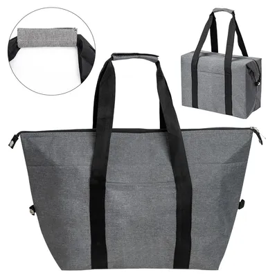 Produktbild von 20 L Faltbare Thermotasche ,isolierte Kühltasche, Picknick-und Outdoor-Tasche, groß, wasserdicht,faltbar,39×19×27 cm, für Camping, Reisen, Einkaufen
