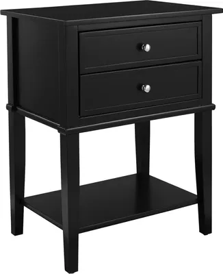 Image de Unité de rangement moderne avec bureau - Noir - 1 pièce - Compact