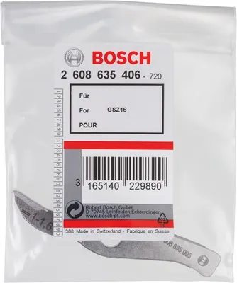 Produktbild von Messer gerade bis 1,6 mm, für Bosch-Schlitzschere GSZ 160 Professional