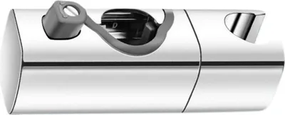 Produktbild von INF Verstellbare Duschkopfhalterung - Ohne Bohren, Universal für 22-25mm Stange Silber