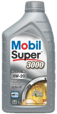 Produktbild von MOBIL Super 3000 Formula RN für 0W-20 1 Liter Motoröl Motorenöl Vollsynthetisch RN17 FE Öl
