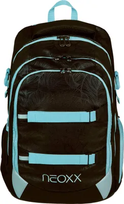 Produktbild von neoxx Schulrucksack mit Laptopfach Active Pro School Backpack Queen Of The Nite schwarz