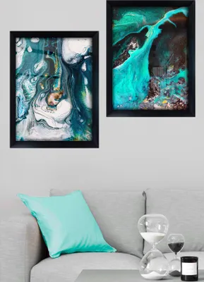 Produktbild von Wallity, SYC7436502315374- ALP2114, Bunt, Leinwandbilder, 35 x 45 cm, 100% Glas (Dicke: 4 mm)