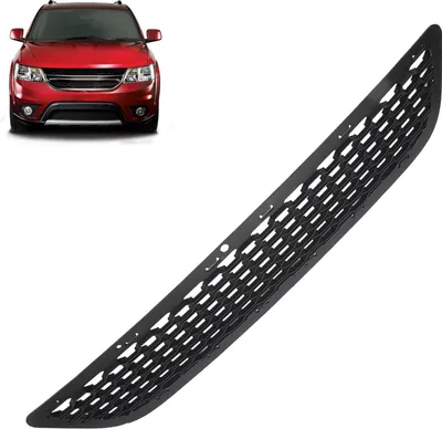 Zdjęcie produktu dla Kratka przedniego zderzaka 55000808AC CH1036139 Czarna Zamiennik do Dodge Journey 2011-2018