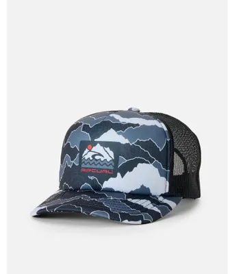 Obrázek produktu pro Kšiltovka Rip Curl Weekender Trucker ČERNÁ/ŠEDÁ Jedna velikost
