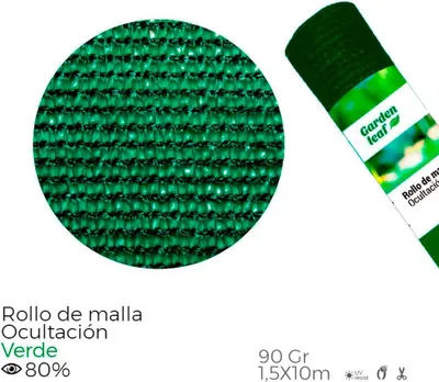 Image de Rouleau De Filet Cachant Couleur Vert 90gr 1,5x10m Edm