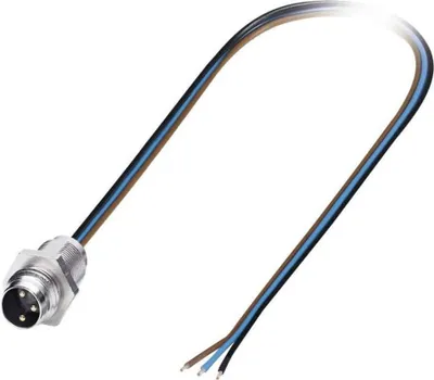 Produktbild von Phoenix Contact 1500334 Sensor-/Aktuatorkabel 0,5 m M8 Schwarz/Blau/Braun (1500334)