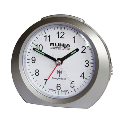 Produktbild von UMR RUHLA Funkwecker 258-2, analog, mit Licht, Crescendo, Weckwiederholung