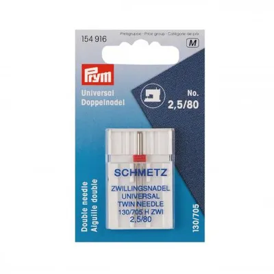 Produktbild von Prym Doppel-Nähmaschinennadel "Universal", 130/705, 80/2,5mm  