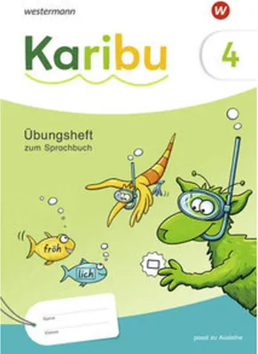 Obrázok produktu pre Karibu 4. Übungsheft Druckschrift zum Sprachbuch 4