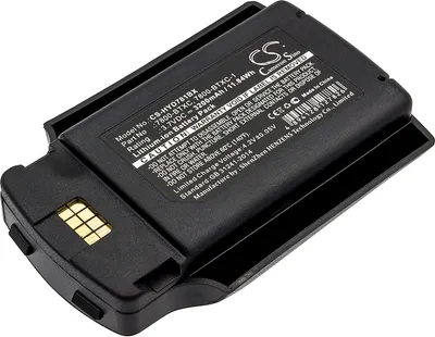 Produktbild von TECHTEK Akku Kompatibel mit [Dolphin] 7600, 7600 II, für [Honeywell] Dolphin 7600, Dolphin 7600 II Ersetzt 7600-BTEC, für 7600-BTXC, für 7600-BTXC