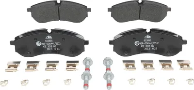 Produktbild von ATE Bremsbeläge Satz Hinten für VW Crafter Kastenwagen (SY, SX) 13.0460-3895.2