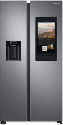 Produktbild von Samsung RS6HA8880S9 Side-by-Side Kühlkombination Freistehend 614 l F Grau