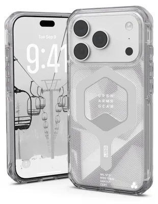 Obrázek produktu pro Urban Armor Gear Plyo, Obal, Apple, iPhone 18/17 Pro, 16 cm (6.3"), Průhledná, Šedá