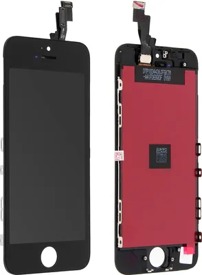Produktbild von Avizar, LCD-Display mit Touchscreen für Apple iPhone SE / 5s, Schwarz