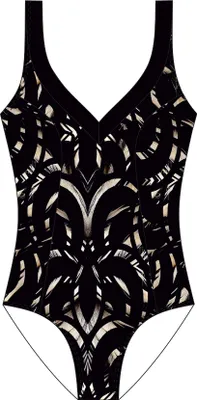 Produktbild von FASHY Damen Badeanzug schwarz 44C