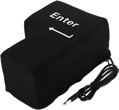 Produktbild von Enter Key Pillows USB Large - Soft Foam - Druckabsenkung - Ideal für Zuhause und Büro - ShopFlot