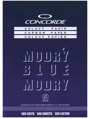 Image de Papier d'angle Concorde, A4, 100 feuilles, bleu
