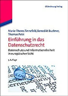 Immagine prodotto di Tinnefeld, M: Einführung in das Datenschutzrecht