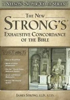 Obrázek produktu pro The New Strong's Exhaustive Concordance of the Bible