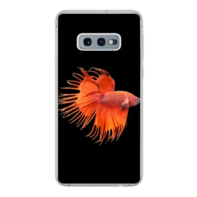 Produktbild von MuchoWow® Handyhülle Schutzhülle Hülle für Samsung Galaxy S10e Fische - Wilde Tiere - Schwarz Silikon Softcase Handy Hülle - Handy