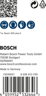 Produktbild von EXPERT SDS plus-7X Hammerbohrer-Set, 6x100x165 mm, 50-tlg.