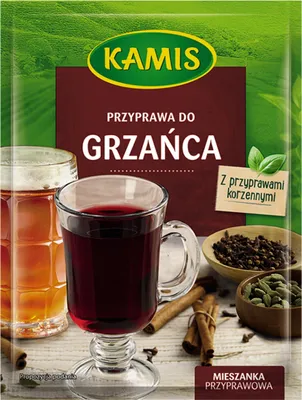 Zdjęcie produktu dla Kamis Przyprawa Do Grzańca - Mieszanka Przypraw Korzennych do Piwa Wina 40g