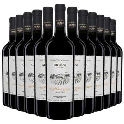 Produktbild von Giuaani Alazani Valley Weiß Georgischer Weißwein Lieblich (12 x 0,75L)