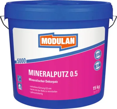 Produktbild von MODULAN 5000 Mineralputz 0.5 mm 15 kg