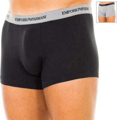 Produktbild von Emporio Armani 111210-cc717-03320 Pack-2 Boxers Black / Grey XL