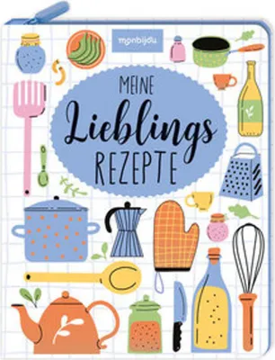 Produktbild von Meine Lieblingsrezepte - Eintragbuch mit Reißverschluss