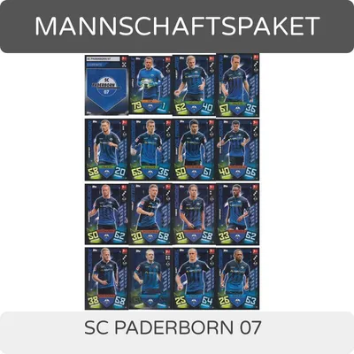 Produktbild von Topps Match Attax - 2019/20 - Mannschaftspaket - SC Paderborn 07