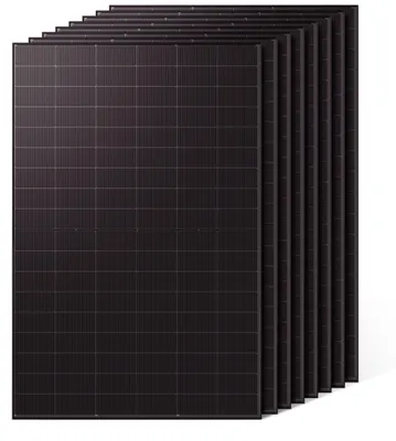 Produktbild von Kleines Kraftwerk 8×500Wp Solarmodul SunPro TOPCon – 0% MwSt – bifazial, Glas-Glas, Full Black – Photovoltaik Module für Balkonkraftwerk & Inselanlage