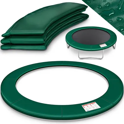 Produktbild von KIDUKU® Trampolin Randabdeckung Grün Ø366 cm Federabdeckung reißfest Randschutz