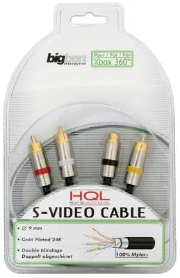Produktbild von HQ AV-Kabel VHS/S-Video 2m für Microsoft Xbox 360