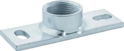 Produktbild von Geberit Grundplatte rechteckig, Zweiloch, 40x120mm x G1, 1 Stk.