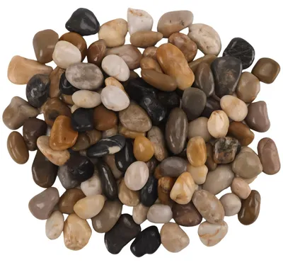 Produktbild von Polierte Kieselsteine für Garten und Dekoration, 5 kg