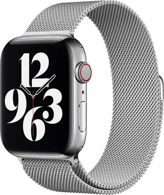Produktbild von Eternico Elegance Milanese pro Apple Watch 42mm / 44mm / 45mm / Ultra 49mm silber