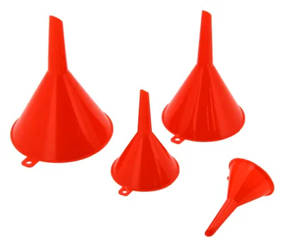 Obrázok produktu pre Plastová súprava lievikov 4ks