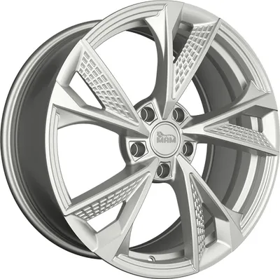 Produktbild von 17 Zoll Alufelge MAM WHEELS RS6 17"x7.50" 5x120 PCD ET35 72.6mm Felge Silber Lackiert