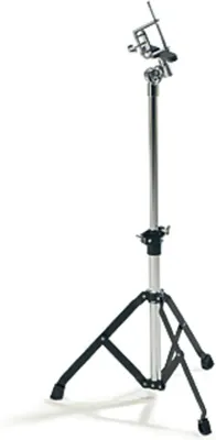 Productafbeelding van Bongo Stand - Percussie Hardware - Muziek Maken - Zorgvuldig Vakmanschap - 73 x 21 x 16 cm - Zwart/Chroom