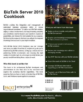 Produktbild von BizTalk Server 2010 Cookbook