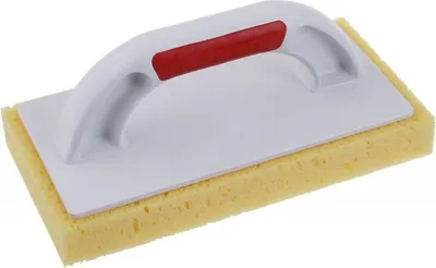 Produktbild von Glättkelle Kunststoff mit gerastertem Seeschwamm 250x130x30mm F
